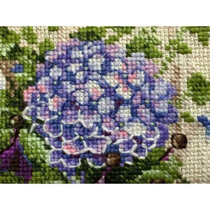 Kit point de croix RIOLIS 2087 Couronne d'hortensias 24x30cm