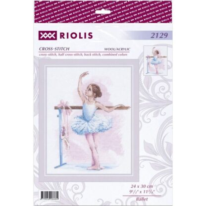 Kit point de croix RIOLIS 2129 Ballet 24x30cm