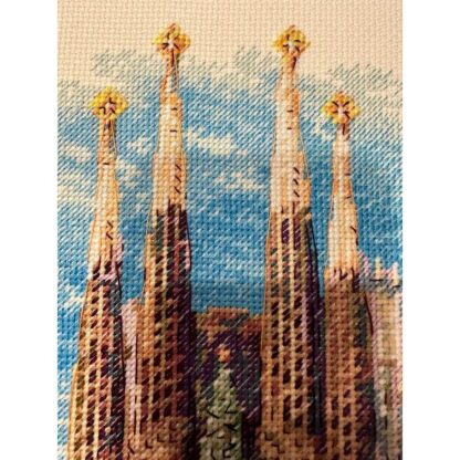 Kit point de croix RIOLIS 2098 Sagrada Familia 30x40cm