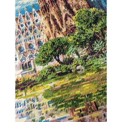 Kit point de croix RIOLIS 2098 Sagrada Familia 30x40cm