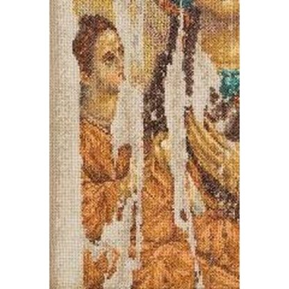 Kit point de croix Thea Gouverneur 475 Aïda Icône Mother of God 22x34cm