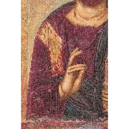 Kit point de croix Thea Gouverneur 476 Aïda Icône Christ Pantokrator 22x34cm