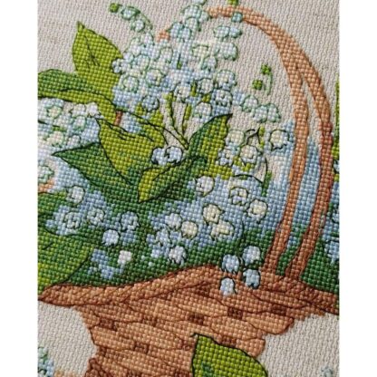 Kit point de croix RIOLIS 2069 Muguet des forêts 33x33cm