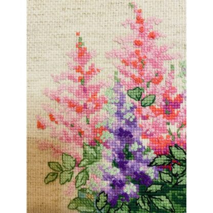 Kit point de croix RIOLIS 2059 Astilbe 25x25cm