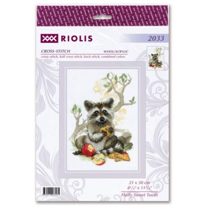 Kit point de croix RIOLIS 2033 Raton gourmand 21x30cm