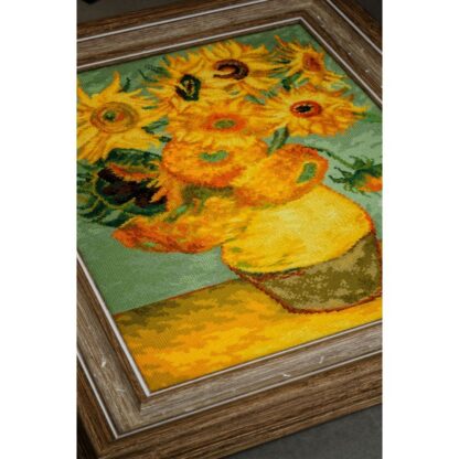 Kit point de croix RIOLIS 2032 Tournesols d'après Van Gogh 30x40cm