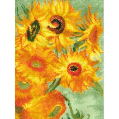 Kit point de croix RIOLIS 2032 Tournesols d'après Van Gogh 30x40cm