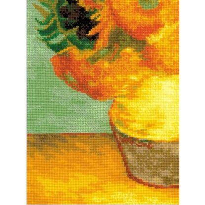 Kit point de croix RIOLIS 2032 Tournesols d'après Van Gogh 30x40cm