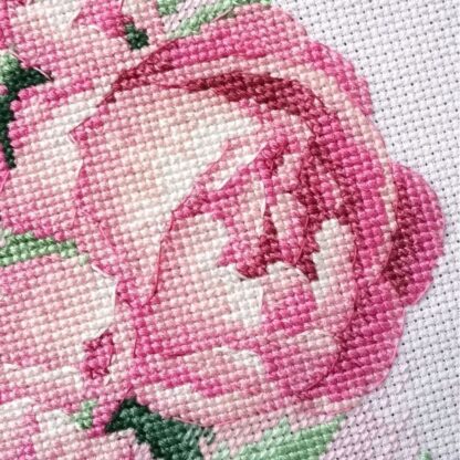 Kit point de croix RIOLIS 2138 Pivoines luxuriantes 21x30cm