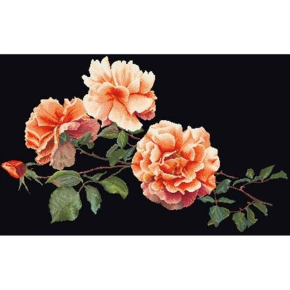 Kit point de croix Thea Gouverneur Rose Just Joey 414-05 Broderiedumonde