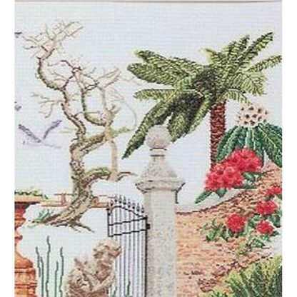 Kit point de croix Thea Gouverneur Les jardins perdus de HELIGAN 423A 44x53cm