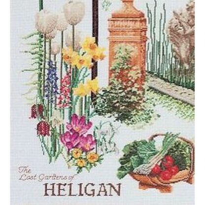 Kit point de croix Thea Gouverneur Les jardins perdus de HELIGAN 423A 44x53cm