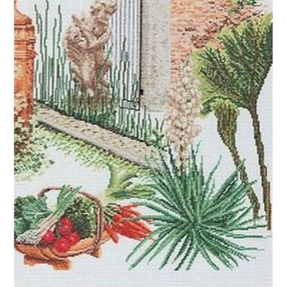 Kit point de croix Thea Gouverneur Les jardins perdus de HELIGAN 423A 44x53cm