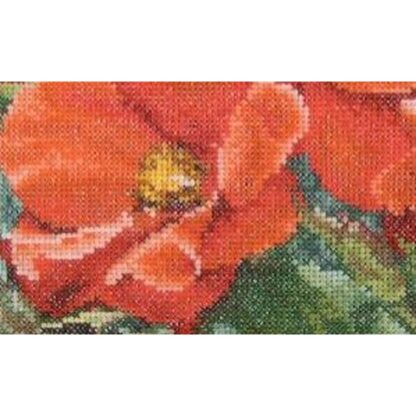 Kit point de croix Thea Gouverneur Rose Orangeade 427A 18x12cm