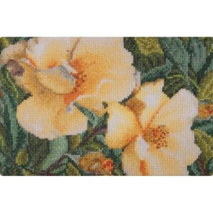 Kit point de croix Thea Gouverneur Rose HUGONIS 428A Broderiedumonde