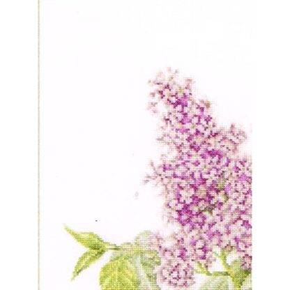 Kit point de croix Thea Gouverneur Branche de lilas 588 26x38cm