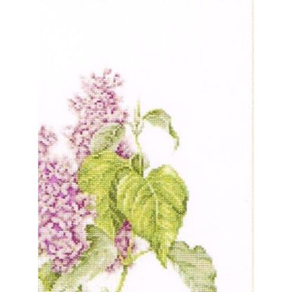 Kit point de croix Thea Gouverneur Branche de lilas 588 26x38cm