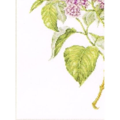 Kit point de croix Thea Gouverneur Branche de lilas 588 26x38cm