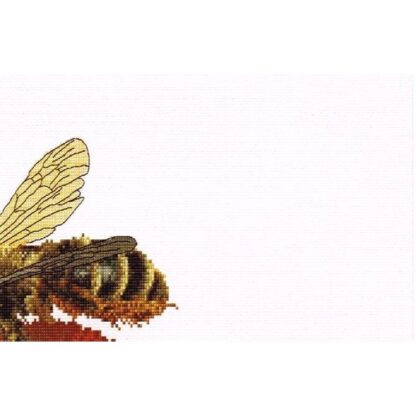 Kit point de croix Thea Gouverneur Abeille sur échinacée jaune 585 45x21cm