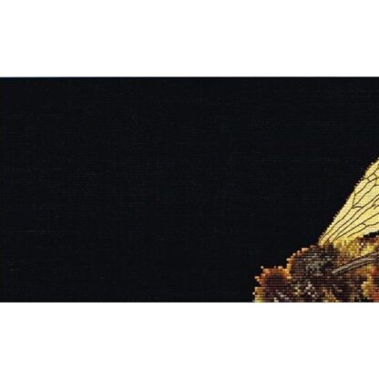 Kit point de croix Thea Gouverneur Abeille sur échinacée jaune 585-05 45x21cm
