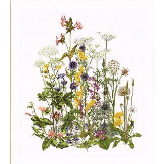 Kit point de croix Thea Gouverneur Le jardin de Thea 583 Broderiedumonde