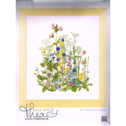 Kit point de croix Thea Gouverneur Le jardin de Thea 583 35x45cm