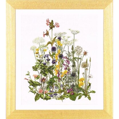 Kit point de croix Thea Gouverneur Le jardin de Thea 583 35x45cm