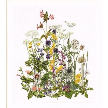 Kit point de croix Thea Gouverneur Le jardin de Thea 583A Broderiedumonde