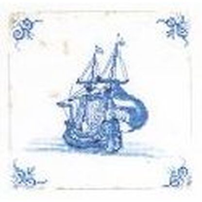 Kit point de croix Thea Gouverneur Tuiles hollandaises antiques Delft 482 60x30cm