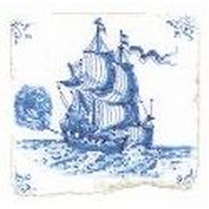 Kit point de croix Thea Gouverneur Tuiles hollandaises antiques Delft 482 60x30cm