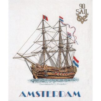 Kit point de croix Thea Gouverneur Sail 1990 Amsterdam 2020 Broderiedumonde