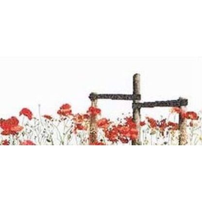 Kit point de croix Thea Gouverneur Coquelicots 546 55x22cm