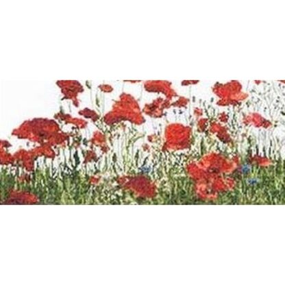 Kit point de croix Thea Gouverneur Coquelicots 546 55x22cm