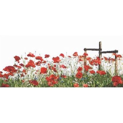 Kit point de croix Thea Gouverneur Coquelicots 546A 55x22cm