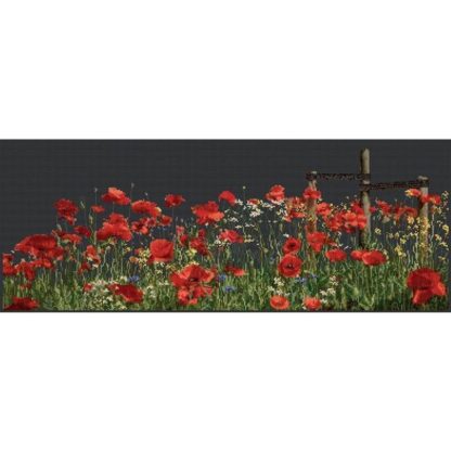 Kit point de croix Thea Gouverneur Coquelicots 546-05 Broderiedemonde