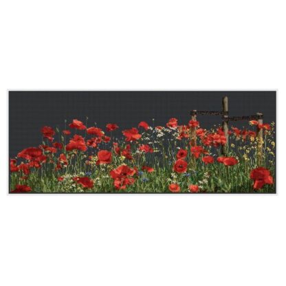 Kit point de croix Thea Gouverneur Coquelicots 546-05 55x22cm