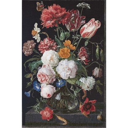 Kit point de croix Thea Gouverneur Fleurs dans un vase - Jan Davidsz 785-05 72x49cm