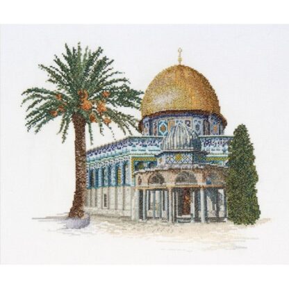 Kit point de croix Thea Gouverneur Dome of the Rock 535 Broderiedumonde