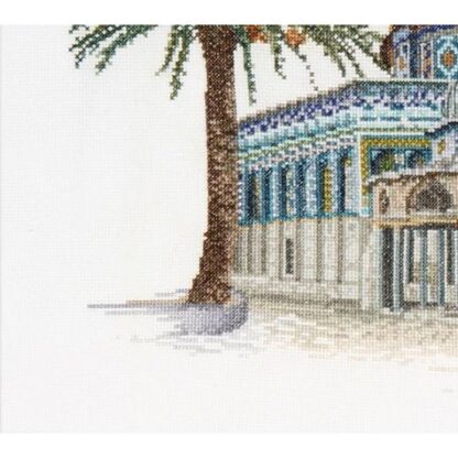 Kit point de croix Thea Gouverneur Dome of the Rock 535 29x25cm