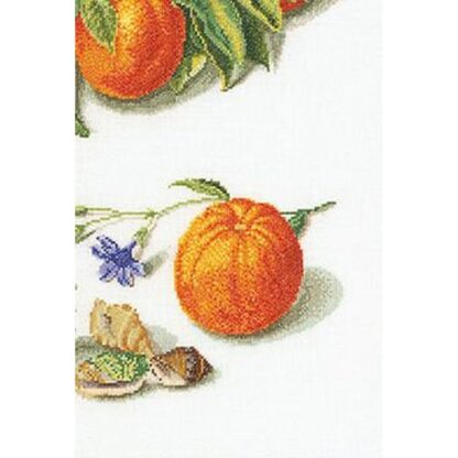 Kit point de croix Thea Gouverneur Oranges et mandarines 3061A 33x45cm