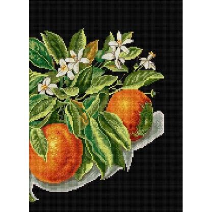 Kit point de croix Thea Gouverneur Oranges et mandarines 3061-05 33x45cm