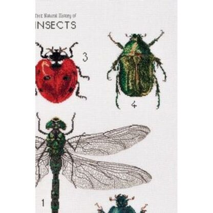 Kit point de croix Thea Gouverneur Histoire des insectes 566A 55x76cm