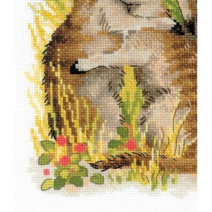 Kit point de croix RIOLIS 1761 Suricates 25x25cm