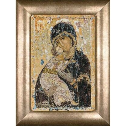 Kit point de croix Thea Gouverneur 531A Icône Our Lady of Vladimir 22x34cm