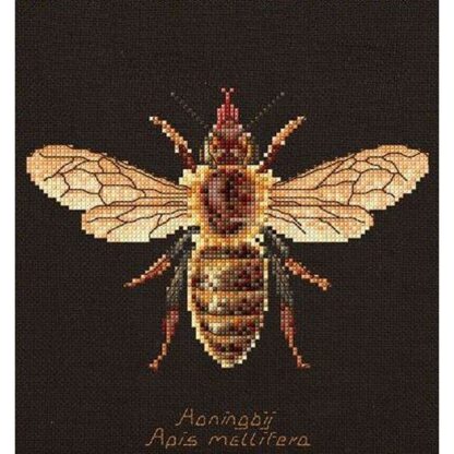 Kit point de croix Thea Gouverneur 3017-05 Abeille Honey Bee Broderiedumonde