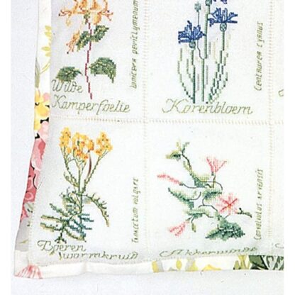 Kit point de croix Thea Gouverneur 2074 Fleurs sauvages 41x41cm