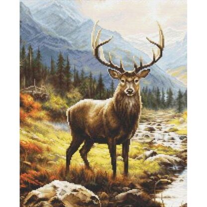 Kit point de croix Luca-S B621 La grandeur de la nature 67x44cm