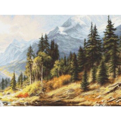 Kit point de croix Luca-S B621 La grandeur de la nature 67x44cm