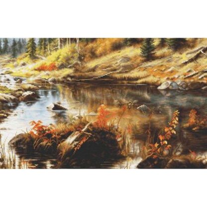 Kit point de croix Luca-S B621 La grandeur de la nature 67x44cm