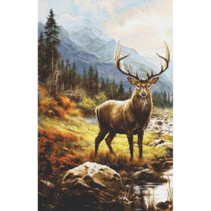 Kit point de croix Luca-S B621 La grandeur de la nature 67x44cm